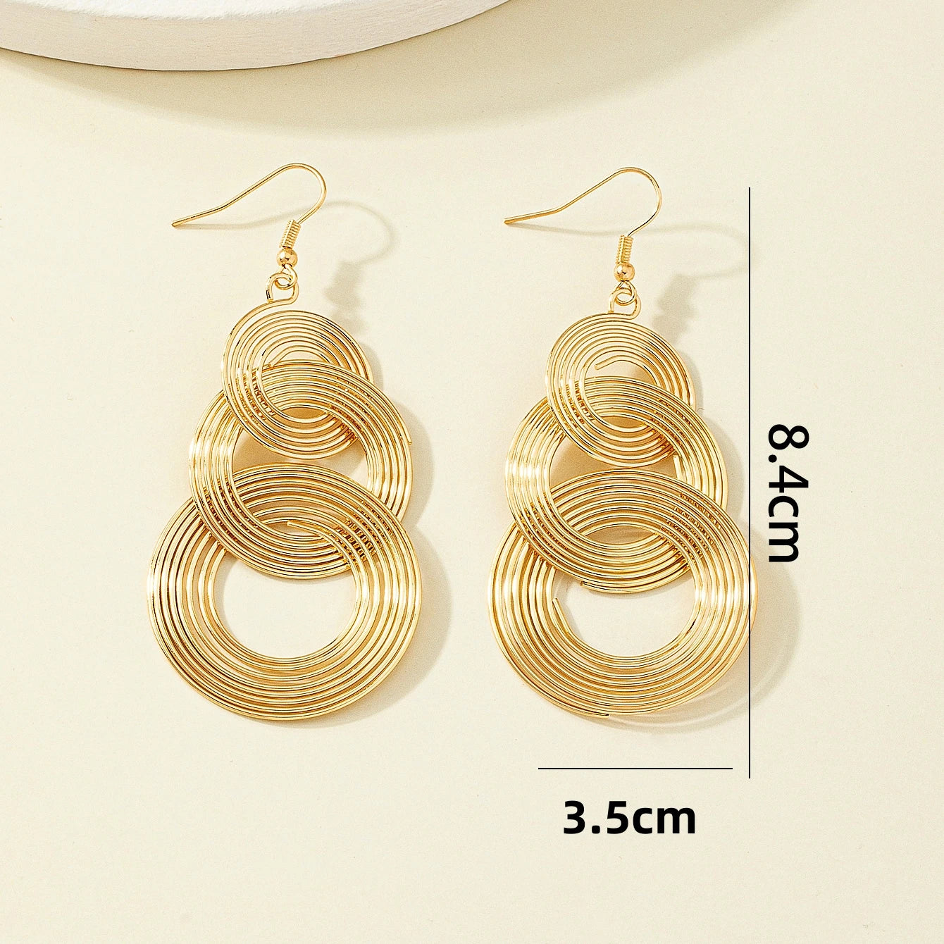 Boucle d'oreille Zinc inoxydable