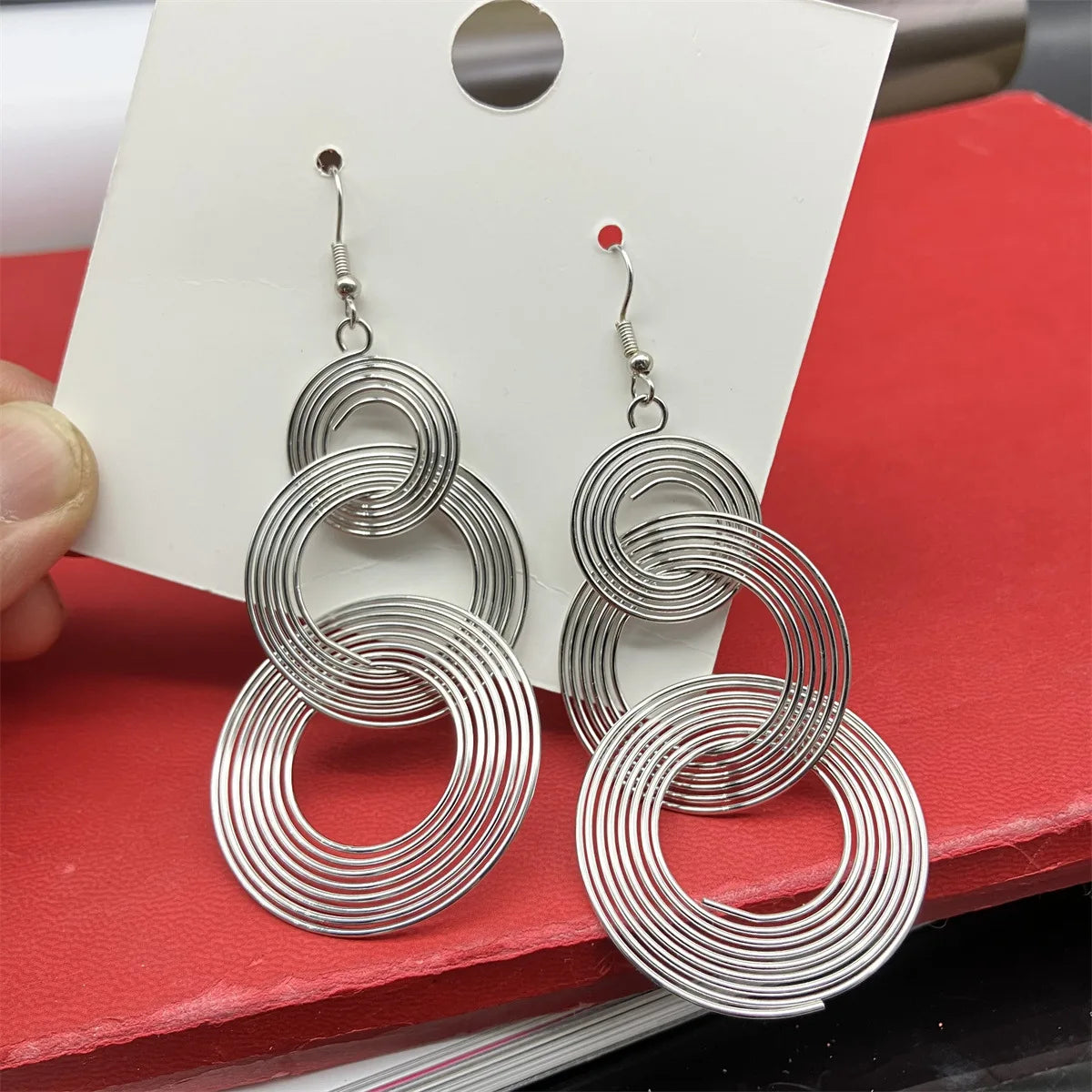 Boucle d'oreille Zinc inoxydable