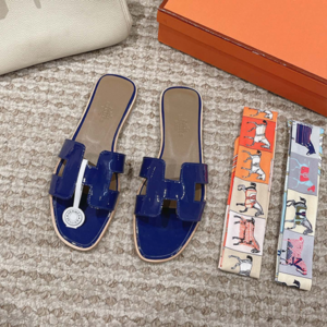 오란 샌들 슬리퍼 블루