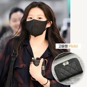 보이 지퍼 코인 지갑(실버,골드)