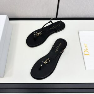 Dioriviera C est Dior 레더 샌들