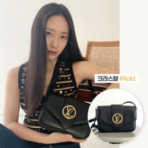 퐁뇌프 소프트 숄더백(블랙,베이지)