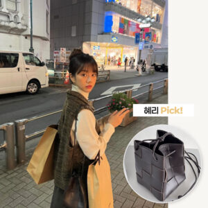 카세트 버킷백 스몰(다크브라운,블랙,베이지)